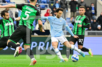 2022-04-02 - Felipe Anderson (SS Lazio)  during the Italian Football Championship League A 2021/2022 match between SS Lazio vs US Sassuolo at the Olimpic Stadium in Rome on 02 April 2022. - SS LAZIO VS US SASSUOLO - ITALIAN SERIE A - SOCCER