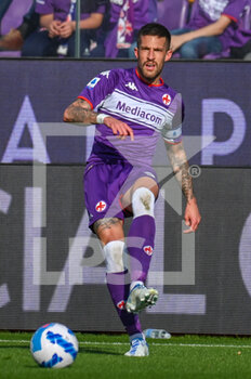 2022-04-16 - Cristiano Biraghi (Fiorentina) - ACF FIORENTINA VS VENEZIA FC - ITALIAN SERIE A - SOCCER