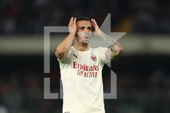 2022-05-08 - Rade Krunic (AC Milan) reacts - HELLAS VERONA FC VS AC MILAN - ITALIAN SERIE A - SOCCER