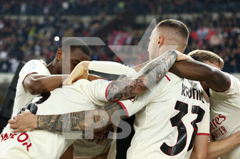2022-05-08 - AC Milan players celebrate - HELLAS VERONA FC VS AC MILAN - ITALIAN SERIE A - SOCCER