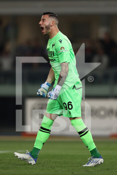 2022-05-08 - Lorenzo Montipo (Hellas Verona FC) reacts - HELLAS VERONA FC VS AC MILAN - ITALIAN SERIE A - SOCCER