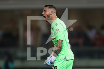 2022-05-08 - Lorenzo Montipo (Hellas Verona FC) reacts - HELLAS VERONA FC VS AC MILAN - ITALIAN SERIE A - SOCCER