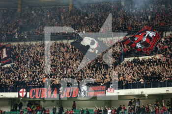 2022-05-08 - AC Milan fans show their support - HELLAS VERONA FC VS AC MILAN - ITALIAN SERIE A - SOCCER