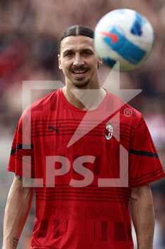 2022-05-22 - Zlatan Ibrahimovic (AC Milan) - US SASSUOLO VS AC MILAN - ITALIAN SERIE A - SOCCER