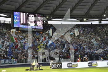 2022-05-21 - S.S. Lazio Fans during the 38th day of the Serie A Championship between S.S. Lazio vs Hellas Verona F.C. on 21th May 2022 at the Stadio Olimpico in Rome, Italy. - SS LAZIO VS HELLAS VERONA FC - ITALIAN SERIE A - SOCCER