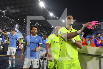 2022-05-21 - Thomas Strakosha of SS LAZIO during the 38th day of the Serie A Championship between S.S. Lazio vs Hellas Verona F.C. on 21th May 2022 at the Stadio Olimpico in Rome, Italy. - SS LAZIO VS HELLAS VERONA FC - ITALIAN SERIE A - SOCCER