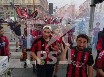 AC Milan celebrations after winning the Serie A championship 2021-2022 - SERIE A - CALCIO