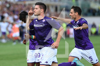 14/08/2022 - Jovic (ACF Fiorentina) celebrate his goal - ACF FIORENTINA VS US CREMONESE - SERIE A - CALCIO