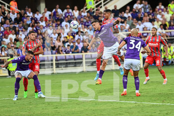 2022-08-14 - Pickel (Cremonese) head Kick - ACF FIORENTINA VS US CREMONESE - ITALIAN SERIE A - SOCCER