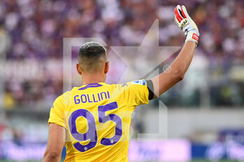 14/08/2022 - Gollini (ACF Fiorentina) greets his supporters - ACF FIORENTINA VS US CREMONESE - SERIE A - CALCIO