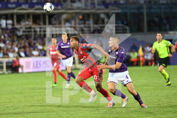 2022-08-14 - Dessers (US Cremonese) in action - ACF FIORENTINA VS US CREMONESE - ITALIAN SERIE A - SOCCER