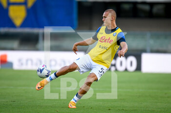 15/08/2022 - Napoli's Leo Skiri Ostigard portrait in action - HELLAS VERONA FC VS SSC NAPOLI - SERIE A - CALCIO