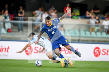 15/08/2022 - Foul of Verona's Bruno Amione on Napoli's Hirving Lozano - HELLAS VERONA FC VS SSC NAPOLI - SERIE A - CALCIO