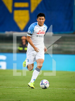 15/08/2022 - Napoli's Kim Min-jae portrait in action - HELLAS VERONA FC VS SSC NAPOLI - SERIE A - CALCIO