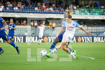 15/08/2022 - Napoli's Piotr Zielinski scores a goal - HELLAS VERONA FC VS SSC NAPOLI - SERIE A - CALCIO