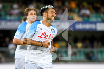 15/08/2022 - Napoli's Adam Ounas portrait celebrating - HELLAS VERONA FC VS SSC NAPOLI - SERIE A - CALCIO
