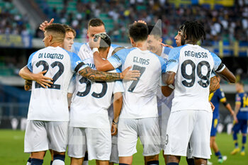 15/08/2022 - Napoli players celebrating - HELLAS VERONA FC VS SSC NAPOLI - SERIE A - CALCIO
