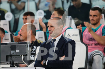 15/08/2022 - Coach Massimiliano Allegri of Juventus Fc during the Italian Serie A match between Juventus Fc and Us Sassuolo, on August 15, 2022, at Allianz Stadium in Turin, Italy. Photo Nderim Kaceli - JUVENTUS FC VS US SASSUOLO - SERIE A - CALCIO