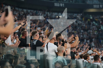 15/08/2022 - Suporters during the Italian Serie A match between Juventus Fc and Us Sassuolo, on August 15, 2022, at Allianz Stadium in Turin, Italy. Photo Nderim Kaceli - JUVENTUS FC VS US SASSUOLO - SERIE A - CALCIO