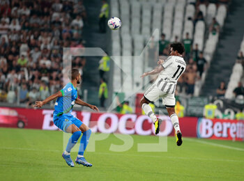 15/08/2022 - Juan Cuadrado of Juventus Fc during the Italian Serie A match between Juventus Fc and Us Sassuolo, on August 15, 2022, at Allianz Stadium in Turin, Italy. Photo Nderim Kaceli - JUVENTUS FC VS US SASSUOLO - SERIE A - CALCIO