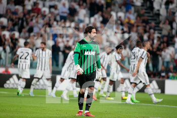 15/08/2022 - Andrea Consigli of US Sassuolo during the Italian Serie A match between Juventus Fc and Us Sassuolo, on August 15, 2022, at Allianz Stadium in Turin, Italy. Photo Nderim Kaceli - JUVENTUS FC VS US SASSUOLO - SERIE A - CALCIO