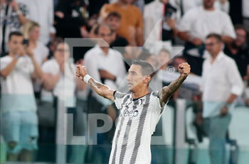 15/08/2022 - Angel Di Maria of Juventus Fc celebrating during the Italian Serie A match between Juventus Fc and Us Sassuolo, on August 15, 2022, at Allianz Stadium in Turin, Italy. Photo Nderim Kaceli - JUVENTUS FC VS US SASSUOLO - SERIE A - CALCIO