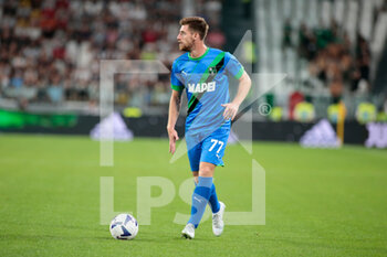 15/08/2022 - Georgios Kyriakopoulos of US Sassuolo during the Italian Serie A match between Juventus Fc and Us Sassuolo, on August 15, 2022, at Allianz Stadium in Turin, Italy. Photo Nderim Kaceli - JUVENTUS FC VS US SASSUOLO - SERIE A - CALCIO