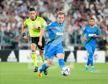 15/08/2022 - Kristian Thorstvedt of US Sassuolo during the Italian Serie A match between Juventus Fc and Us Sassuolo, on August 15, 2022, at Allianz Stadium in Turin, Italy. Photo Nderim Kaceli - JUVENTUS FC VS US SASSUOLO - SERIE A - CALCIO