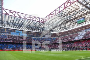 2022-08-13 - A general view inside the stadium during the Serie A 2022/23 football match between AC Milan and Udinese Calcio at Giuseppe Meazza Stadium, Milan, Italy on August 13, 2022 - AC MILAN VS UDINESE CALCIO - ITALIAN SERIE A - SOCCER