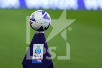 2022-08-13 - Orbita Puma Official Serie A matchball during the Serie A 2022/23 football match between AC Milan and Udinese Calcio at Giuseppe Meazza Stadium, Milan, Italy on August 13, 2022 - AC MILAN VS UDINESE CALCIO - ITALIAN SERIE A - SOCCER