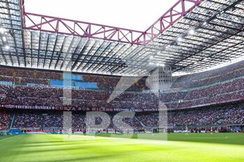 2022-08-13 - A general view inside the stadium during the Serie A 2022/23 football match between AC Milan and Udinese Calcio at Giuseppe Meazza Stadium, Milan, Italy on August 13, 2022 - AC MILAN VS UDINESE CALCIO - ITALIAN SERIE A - SOCCER