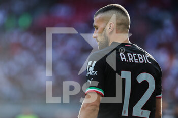 2022-08-13 - Ante Rebic of AC Milan during the Serie A 2022/23 football match between AC Milan and Udinese Calcio at Giuseppe Meazza Stadium, Milan, Italy on August 13, 2022 - AC MILAN VS UDINESE CALCIO - ITALIAN SERIE A - SOCCER