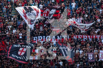 2022-08-13 - AC Milan suporters during the Serie A 2022/23 football match between AC Milan and Udinese Calcio at Giuseppe Meazza Stadium, Milan, Italy on August 13, 2022 - AC MILAN VS UDINESE CALCIO - ITALIAN SERIE A - SOCCER