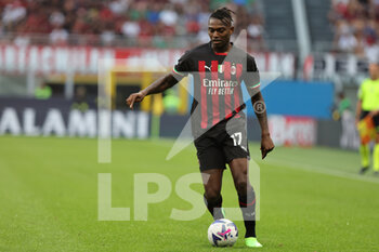 2022-08-13 - Rafael Leao of AC Milan in action during the Serie A 2022/23 football match between AC Milan and Udinese Calcio at Giuseppe Meazza Stadium, Milan, Italy on August 13, 2022 - AC MILAN VS UDINESE CALCIO - ITALIAN SERIE A - SOCCER
