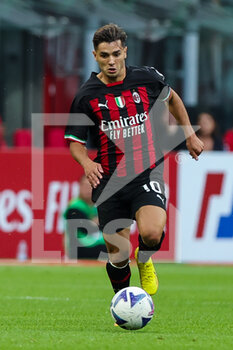 2022-08-13 - Brahim Diaz of AC Milan in action during the Serie A 2022/23 football match between AC Milan and Udinese Calcio at Giuseppe Meazza Stadium, Milan, Italy on August 13, 2022 - AC MILAN VS UDINESE CALCIO - ITALIAN SERIE A - SOCCER