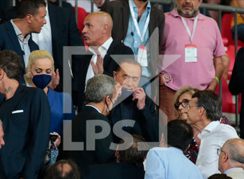 2022-08-13 - Silvio Berlusconi president of Ac Monza during the Italian Serie A match between Ac Monza and Torino Fc, on August 13, 2022, at UPower Stadium in Monza, Italy. Photo Nderim Kaceli - AC MONZA VS TORINO FC - ITALIAN SERIE A - SOCCER