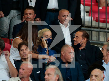 2022-08-13 - Silvio Berlusconi president of Ac Monza  during the Italian Serie A match between Ac Monza and Torino Fc, on August 13, 2022, at UPower Stadium in Monza, Italy. Photo Nderim Kaceli - AC MONZA VS TORINO FC - ITALIAN SERIE A - SOCCER