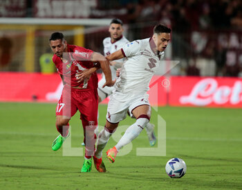 2022-08-13 - Samuele Ricci of Torino Fc during the Italian Serie A match between Ac Monza and Torino Fc, on August 13, 2022, at UPower Stadium in Monza, Italy. Photo Nderim Kaceli - AC MONZA VS TORINO FC - ITALIAN SERIE A - SOCCER
