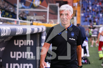 2022-08-13 - Gian Piero Gasperini (Atalanta) head coach - UC SAMPDORIA VS ATALANTA BC - ITALIAN SERIE A - SOCCER