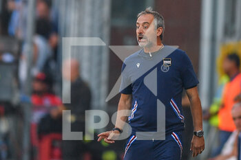 2022-08-13 - Marco Gianpaolo (Sampdoria) head coach - UC SAMPDORIA VS ATALANTA BC - ITALIAN SERIE A - SOCCER