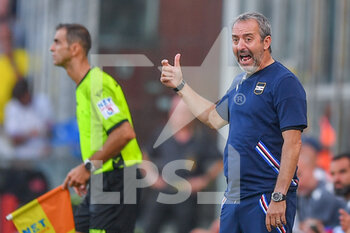 2022-08-13 - Marco Gianpaolo (Sampdoria) head coach - UC SAMPDORIA VS ATALANTA BC - ITALIAN SERIE A - SOCCER