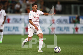 2022-08-21 - Ismael Bennacer of AC Milan in action  - ATALANTA BC VS AC MILAN - ITALIAN SERIE A - SOCCER