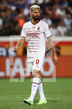 2022-08-21 - Olivier Giroud of AC Milan  - ATALANTA BC VS AC MILAN - ITALIAN SERIE A - SOCCER