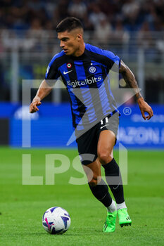 2022-08-20 - Joaquin Correa of FC Internazionale in action during the Serie A 2022/23 football match between FC Internazionale and Spezia Calcio at Giuseppe Meazza Stadium, Milan, Italy on August 20, 2022 - INTER - FC INTERNAZIONALE VS SPEZIA CALCIO - ITALIAN SERIE A - SOCCER