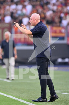 2022-08-22 - Massimiliano Alvini coach (US Cremonese)  during the Italian Football Championship League A 2022/2023 match between AS Roma vs US Cremonese at the Olimpic Stadium in Rome  on 22 August 2022. - AS ROMA VS US CREMONESE - ITALIAN SERIE A - SOCCER