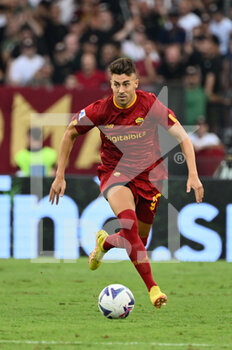 2022-08-22 - Stephan El Shaarawy (AS Roma) during the Italian Football Championship League A 2022/2023 match between AS Roma vs US Cremonese at the Olimpic Stadium in Rome  on 22 August 2022. - AS ROMA VS US CREMONESE - ITALIAN SERIE A - SOCCER