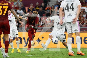 2022-08-22 - Tammy Abraham (AS Roma) during the Italian Football Championship League A 2022/2023 match between AS Roma vs US Cremonese at the Olimpic Stadium in Rome  on 22 August 2022. - AS ROMA VS US CREMONESE - ITALIAN SERIE A - SOCCER