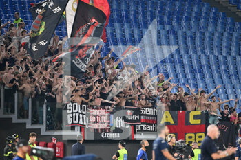 2022-08-22 - US Cremonese fans during the Italian Football Championship League A 2022/2023 match between AS Roma vs US Cremonese at the Olimpic Stadium in Rome  on 22 August 2022. - AS ROMA VS US CREMONESE - ITALIAN SERIE A - SOCCER