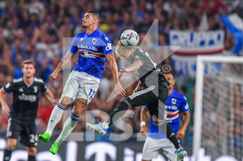 2022-08-22 - Fabio Depaoli  (Sampdoria) - Nicolo' Rovella
 (Juventus) - UC SAMPDORIA VS JUVENTUS FC - ITALIAN SERIE A - SOCCER