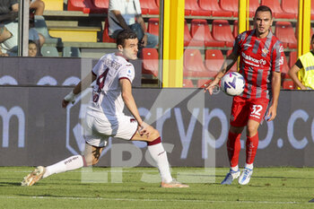 2022-08-27 - Alessandro Buongiorno of Torino FC during US Cremonese vs Torino FC, 3° Serie A Tim 2022-23 game at Giovanni Zini Stadium in Cremona (CR), Italy, on August 27, 2022. - US CREMONESE VS TORINO FC - ITALIAN SERIE A - SOCCER